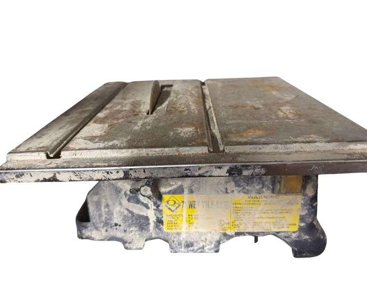 7” Wet Tile Saw image