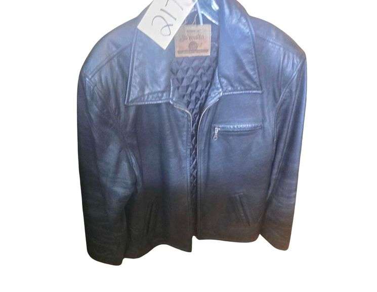 St John's Bay Leather Jacket - L image