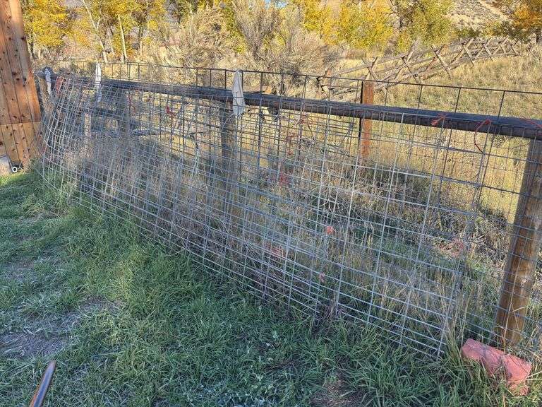 5, 16’ foot hog panels. Some are more bent than others.