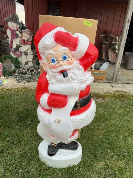 43" Santa blow mold, never been out of box image