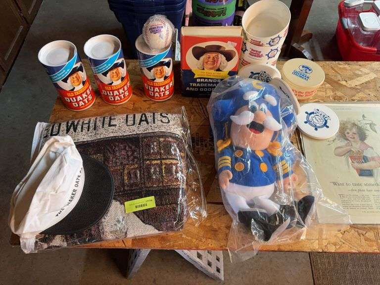 Quaker Oats collectibles as shown image