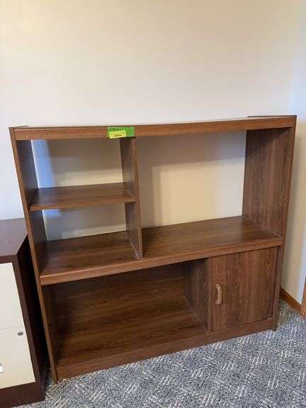 15D x 48L x 47H modern media shelf image