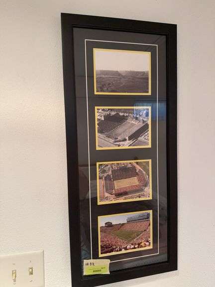 Kinnick Stadium 4 print series 14 x 32