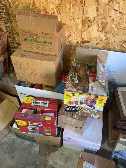 8+/- boxes of paperback reading books