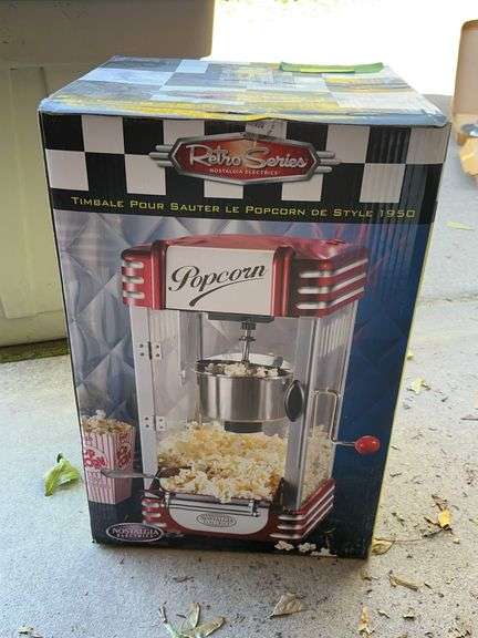NIB popcorn machine image