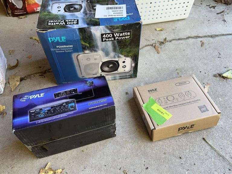 NIB Pyle audio components image