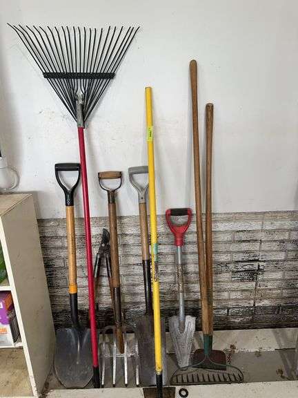 Long handled yard tools image