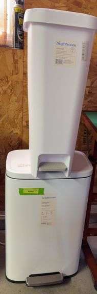 2 foot operated waste baskets image