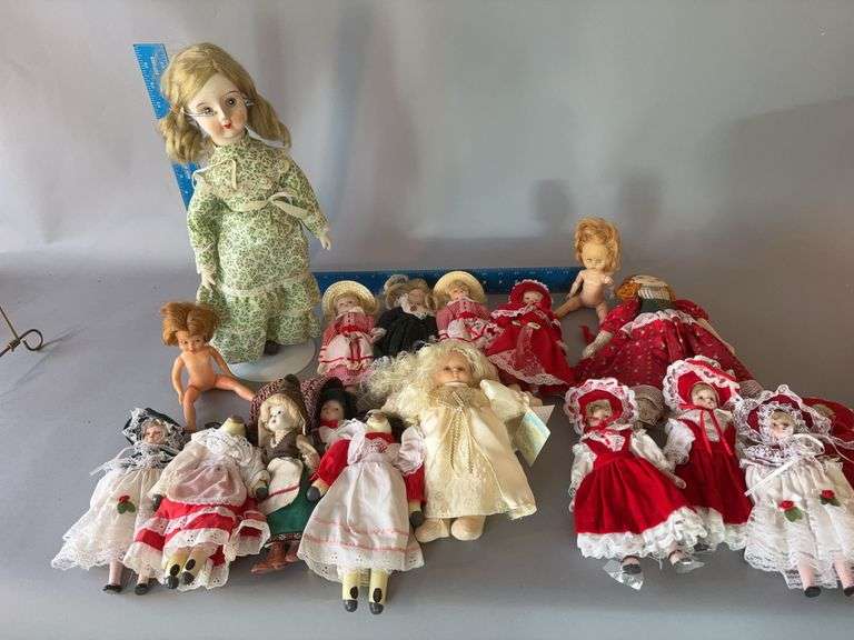 Variety of dolls image