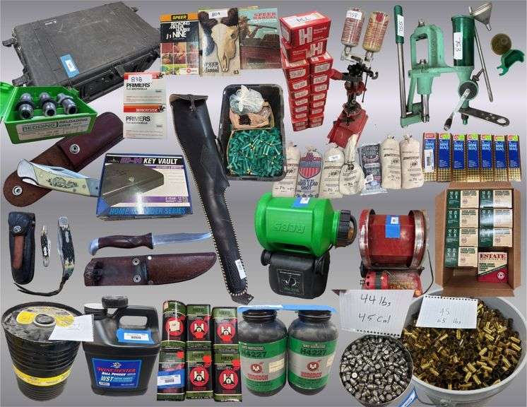 Locked and Reloaded: Powder, Primers, Bullets & Brass 25-1019.iol