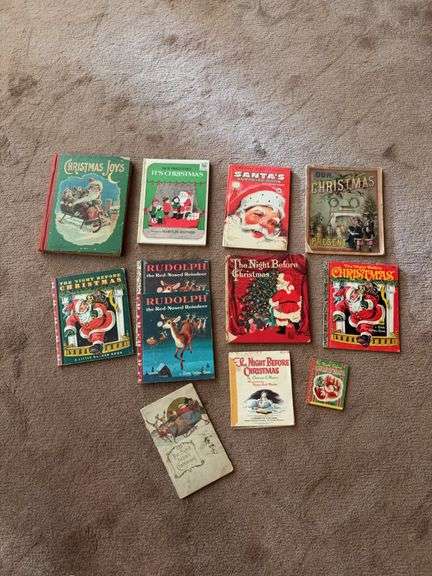 Vintage classic Christmas books image