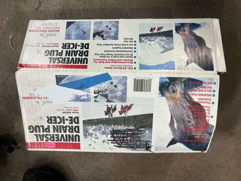 Universal drain plug de-icer