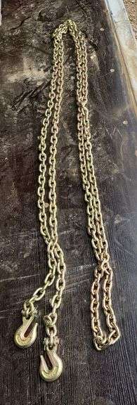 1 NEW 3/8" x 20' Log Chain, MOUNT VERNON image