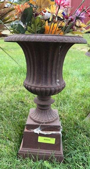 19” Cast Iron urn image