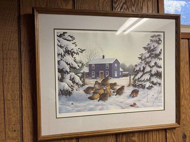 Framed 26x21 S/N John Bald print 9/500 image