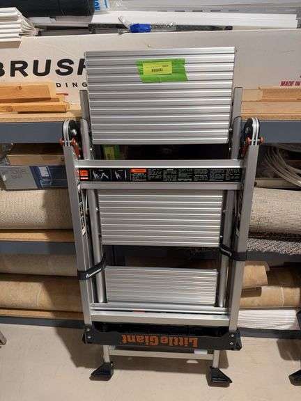 Little Giant Climb On Jumbo Step 3 step ladder NEW image