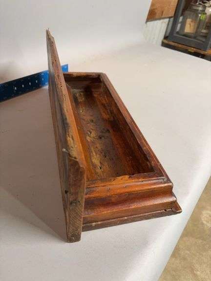 Shadow box style shelf 20” long image