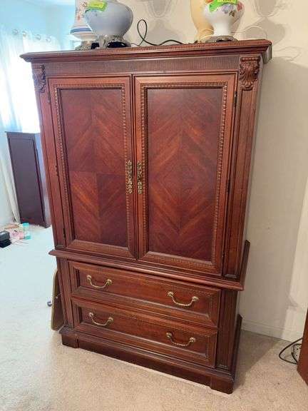 19D x 40L x 62H armoire style dresser image