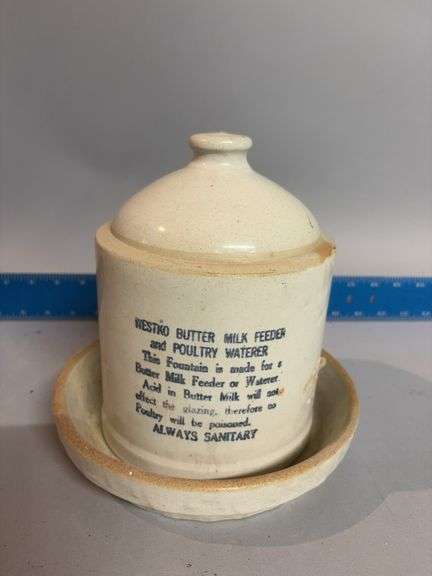 Westko butter milk feeder and poultry waterer image