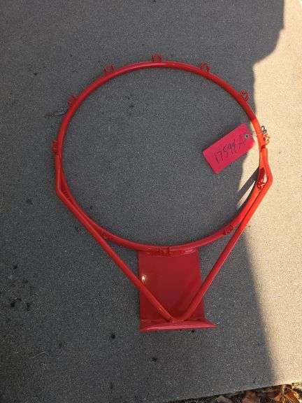 Lifetime unassembled portable basketball hoop image