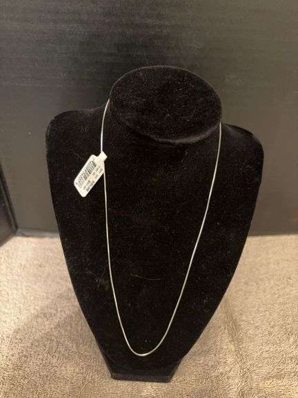 Sterling silver 19” chain image