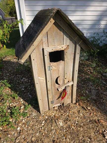 Outhouse for a short person image