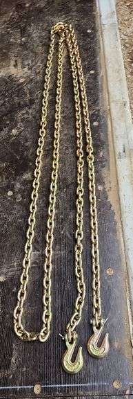 1 NEW 5/16" x 20' Log Chain, MOUNT VERNON image