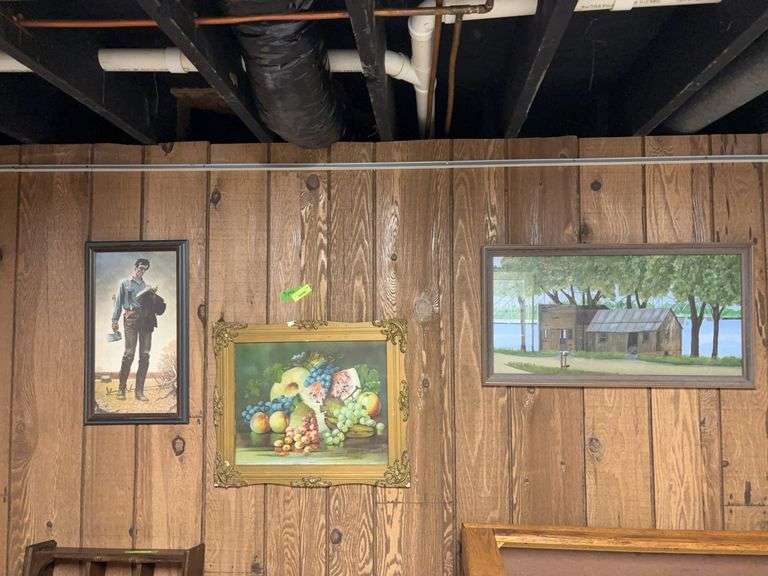 Three pieces wall art image