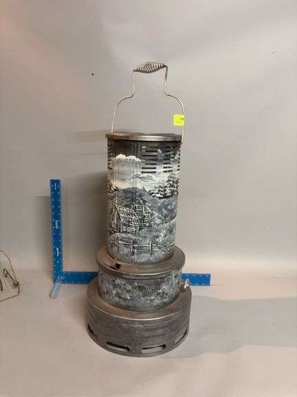 Hand painted heater 24” tall image