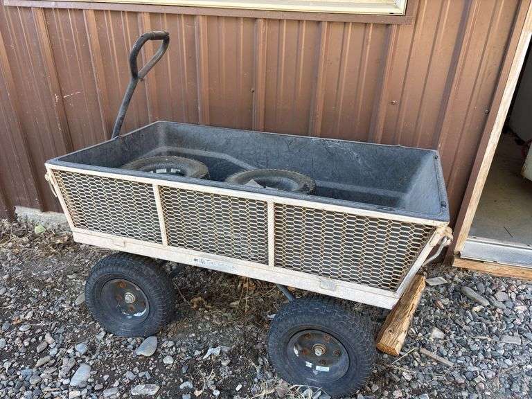 Heady duty garden cart - needs tires