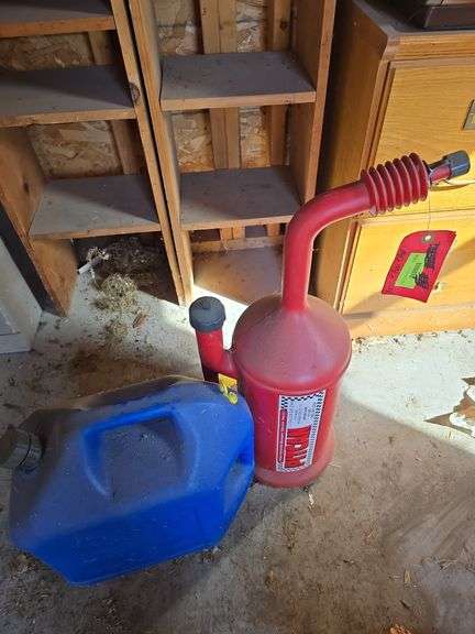 Kerosene can and gas can image