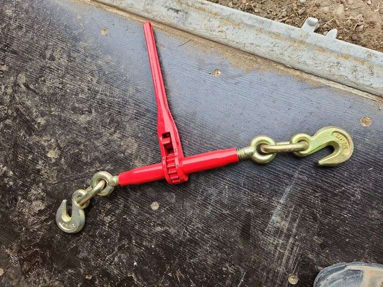 1 NEW 3/8" Racheting Chain Binder, MOUNT VERNON image
