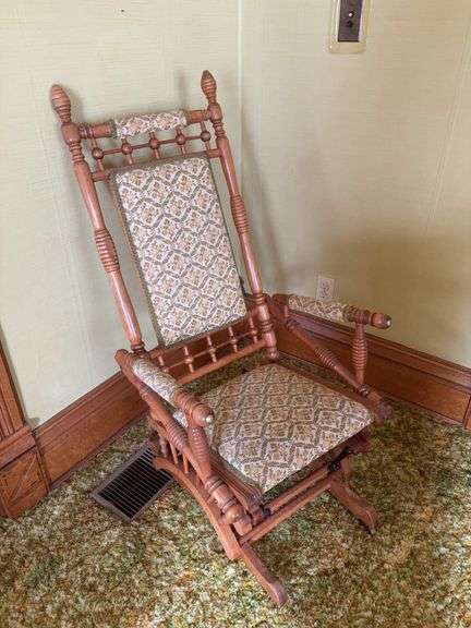 Antique platform rocker image