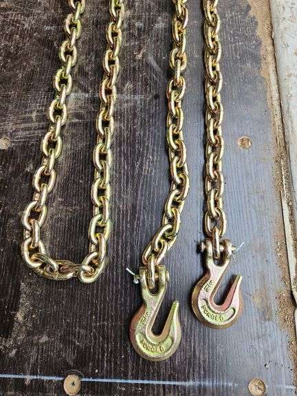 1 NEW 5/16" x 20' Log Chain, MOUNT VERNON image