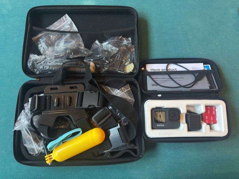 Go Pro 9 Black camera with accessories - used once image