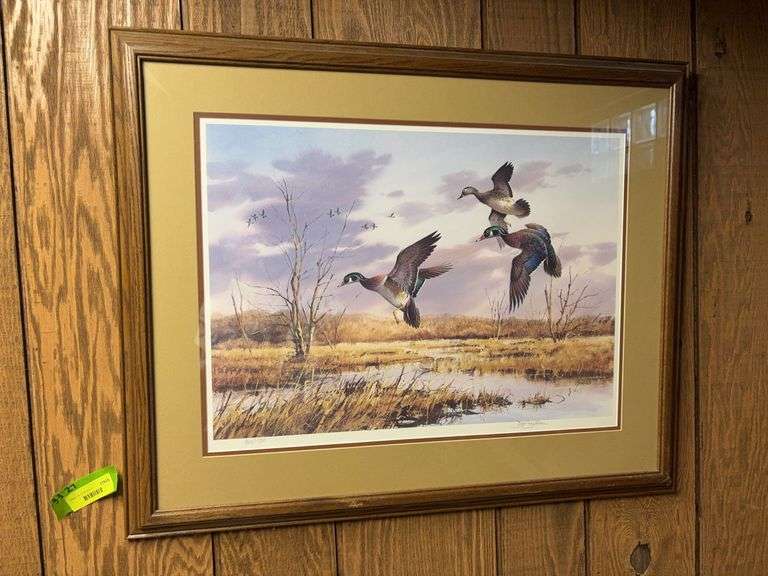 Framed 33x27 S/N “Hogsback Woodies” by Jim Killen 960/1500 image