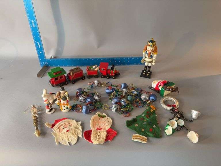 Various Christmas tchotchkes image