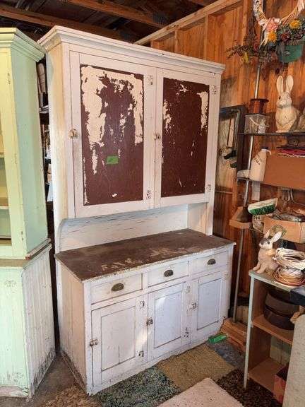 White project cupboard 21D x 50L x 85H image