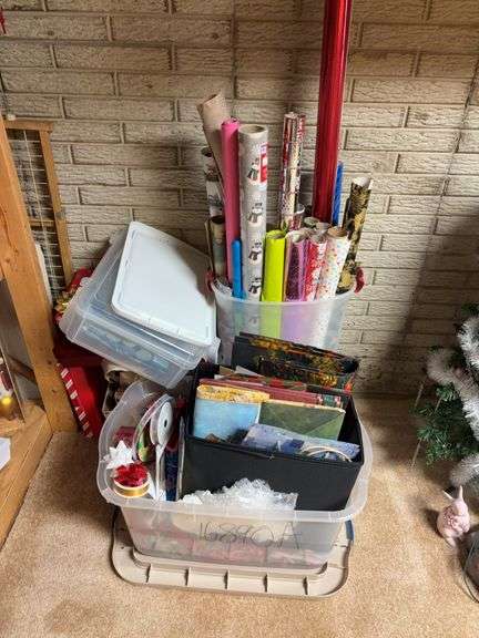 Wrapping and tissue paper, gift bags etc... image