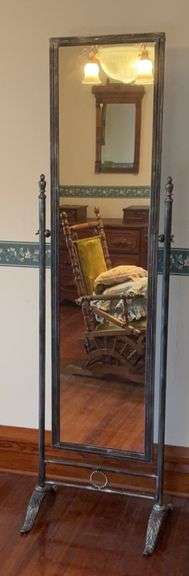 Modern floor mirror 74” tall image