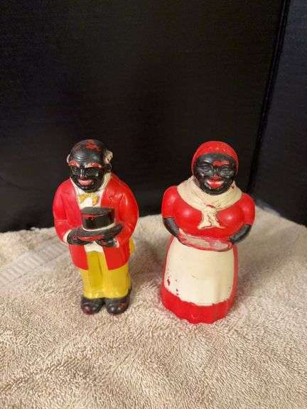F&F Uncle Moses and Aunt Jemima S&P shakers image
