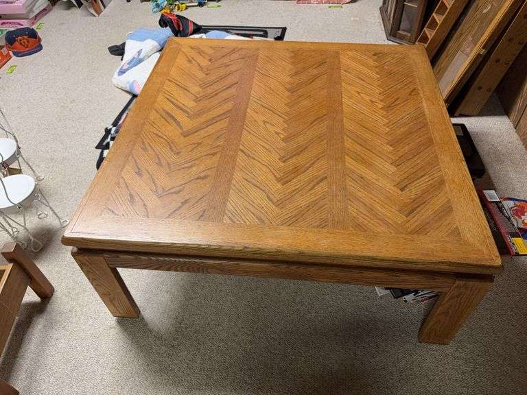 40x40x16H coffee table image
