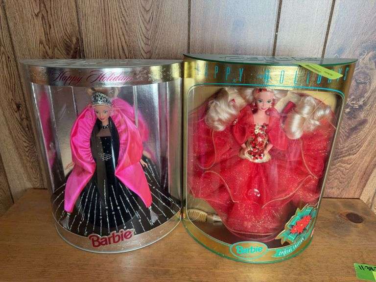 2 Holiday Barbies image