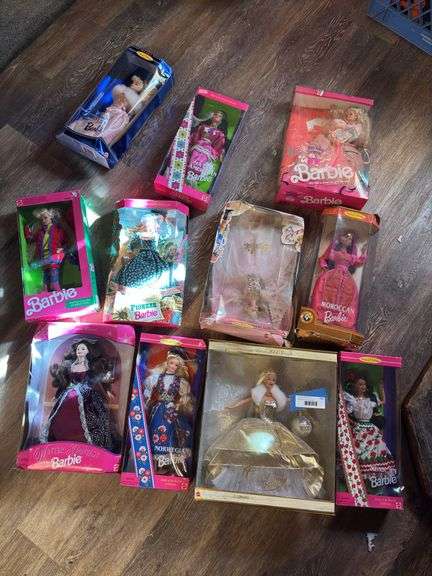 11 Barbie’s new in box image