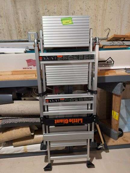 Little Giant Climb On Jumbo Step 4 step ladder NEW image