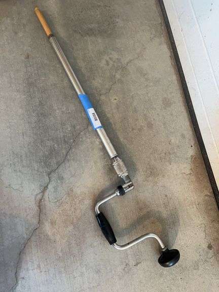 Hay corer for sampling hay bales