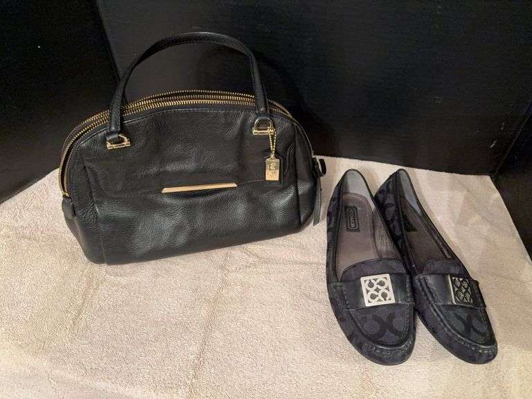 Women’s Coach shoes size 7? and Coach purse image