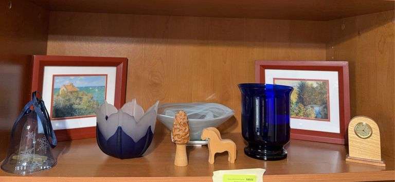 Art glass, prints etc... image