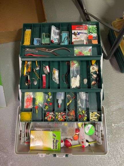 Tackle box, ready for fishing! image