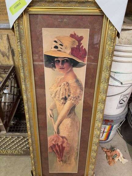 Modern framed yard long image